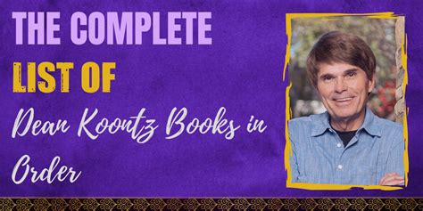 All Books – Dean Koontz.
